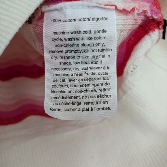 EUC Tommy Hilfiger Wavy Stripe Knit Sweater, WS - Picture 4 of 5